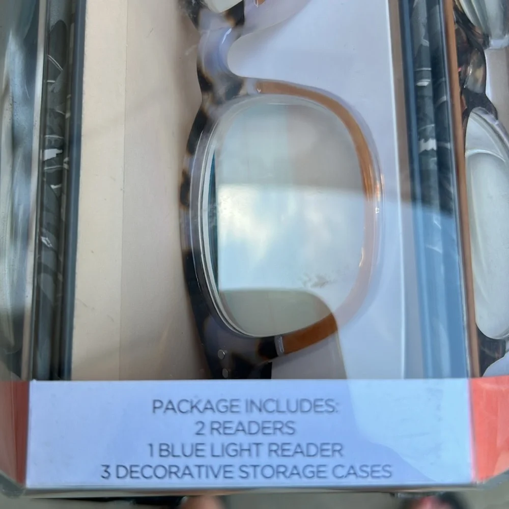 I.image optique , three pack of reading glasses